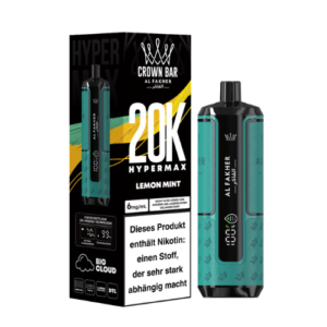 al fakher lemon mint vape 20000 züge zitrone minze