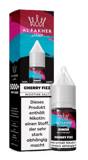 al fakher liquid cherry fizz kirsche prickelnd dampfer liquid 10x10ml