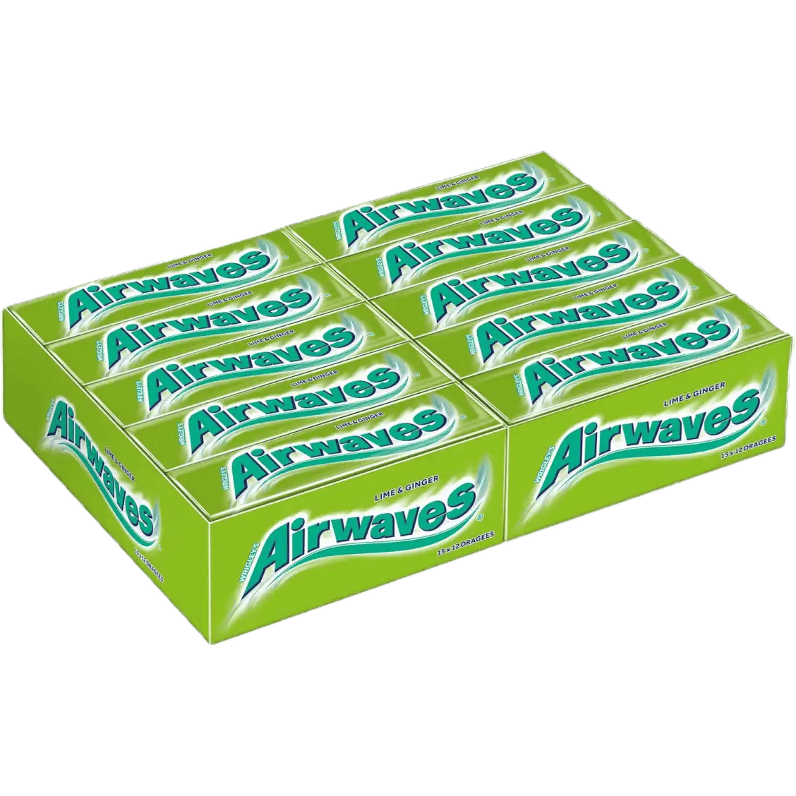 airwaves lime ginger kaugummi limette ingwer frisch würzig