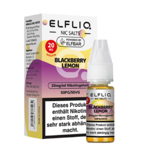 ELFBAR ELFLIQ Blackberry Lemon 10x10ml – E-Liquid mit Brombeere & Zitrone