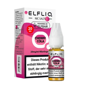 ELFBAR ELFLIQ Cherry Cola 10x10ml – E-Liquid mit Cola & Kirsche