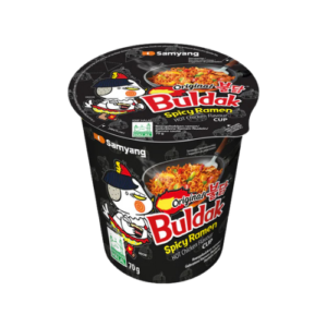 Samyang Buldak Cups Black 6x70g – Extra-würzige schwarze Edition im Cup