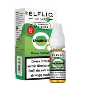 ELFBAR ELFLIQ Spearmint 10x10ml – E-Liquid mit erfrischendem Minzgeschmack
