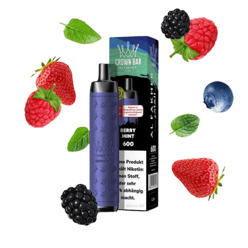Al Fakher Vape Berry Mint 10x600er – Fruchtige Beeren mit kühler Minze