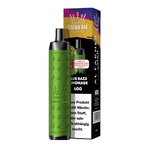 Al Fakher Vape Blue Razz Lemonade 10x600er – Fruchtige Blaubeeren und spritzige Zitronenlimonade
