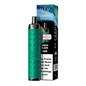 Al Fakher Vape White Flash 10x600er – intensiver Geschmack für bis zu 600 Züge.