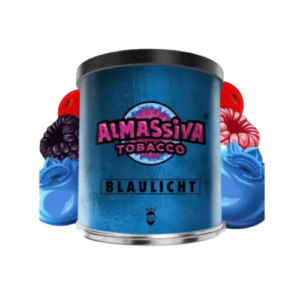 almassiva tobacco blaulicht blaubeere kühl fruchtig shisha