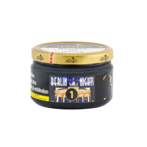 Adalya Tabak Berlin Nights 200g – Fruchtiger Shisha-Tabak mit Trauben- und Melonenaroma