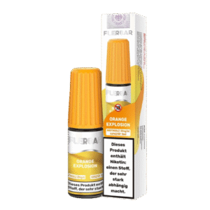 Flerbar Liquid Orange Explosion 10x10ml – Intensives Orangen-Liquid mit Nikotinsalz