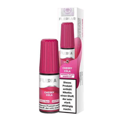 Flerbar Liquid Cherry Cola 10x10ml – Nikotinsalz-Liquid mit Kirsch-Cola-Geschmack