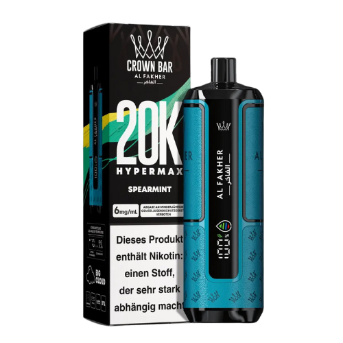 AL FAKHER Spearmint 5x20K – Vape mit grüner Minze für bis zu 20.000 Züge
