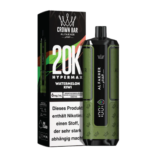 AL FAKHER Watermelon Kiwi 5x20K – Vape mit Wassermelone & Kiwi für bis zu 20.000 Züge