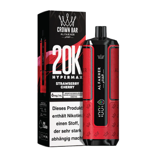 AL FAKHER Strawberry Cherry 5x20K – Vape mit Erdbeere & Kirsche für bis zu 20.000 Züge