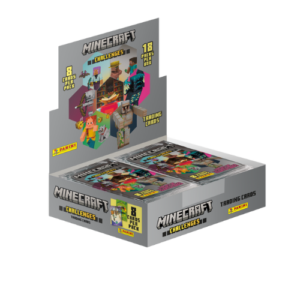 Panini Sammelkarten Minecraft Challenges 18x8 Karten – Minecraft-Karten zum Sammeln und Spielen