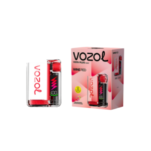 Vozol Vista Geräte 5Stk Wine Red – Wiederaufladbare Pod-Geräte in Rot