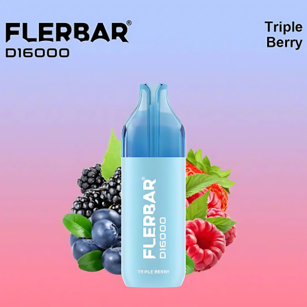 Flerbar Triple Berry 10x16K – Vape mit Beerenmix für bis zu 16.000 Züge