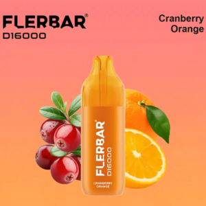 Flerbar Cranberry Orange 10x16K – Vape mit Cranberry & Orange für bis zu 16.000 Züge