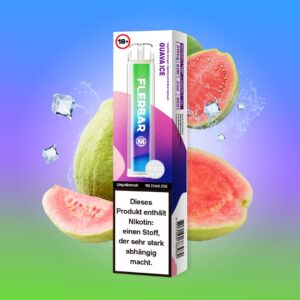 flerbar vapes 600er guava ice guave kühl erfrischend dampfen