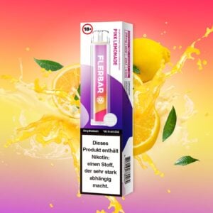 flerbar vapes 600er pink lemonade zitrone beeren dampfen