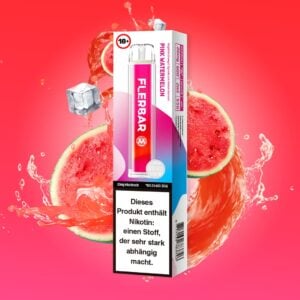 flerbar vapes 600er pink watermelon wassermelone fruchtig süß dampfen