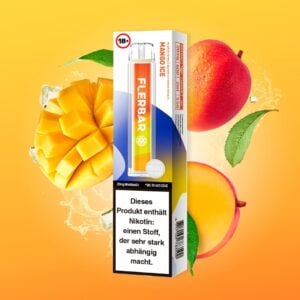 flerbar vapes 600er mango ice tropisch kühl erfrischend dampfen