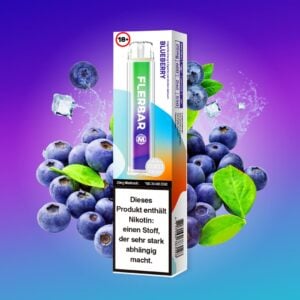 flerbar vapes 600er blueberry blaubeere fruchtig süß dampfen