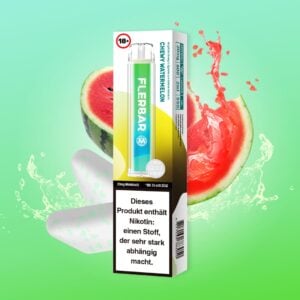 flerbar vapes 600er chewy watermelon wassermelone süß kaubonbon dampfen