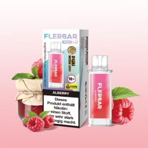Flerbar Pods 10x2er Alberry 10x2er – Intensiver Beeren-Mix für Vaping