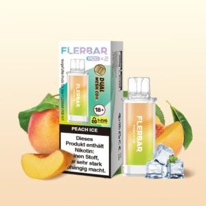 Flerbar Pods Peach Ice – 10x2er