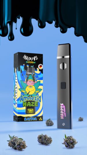 Happy's Amsterdam TAC Vape – Amnesia Haze Sativa - 1Stück