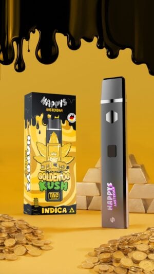 Happy's Amsterdam TAC Vape – Golden OG Kush Indica - 1Stück