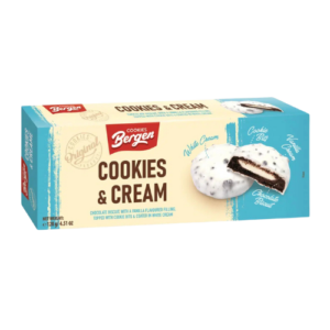 bergen cookies n cream 128g kekse cremefüllung