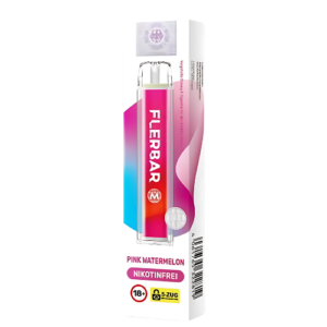 Flerbar Vapes Nikotinfrei 600er Pink Watermelon 10 Stück – Süß-fruchtiger Wassermelonen-Geschmack ohne Nikotin