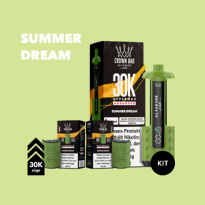 5x Al Fakher 30K Hypermax Akku + 2x5 Pods Summer Dream – Vape-Bundle mit Akku & Pods