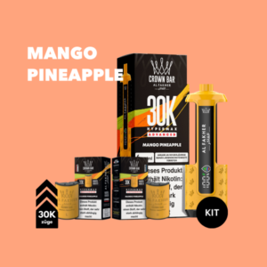 5x Al Fakher 30K Hypermax Akku + 2x5 Pods Mango Pineapple – Vape-Bundle mit Akku & Pods