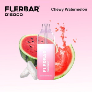 flerbar chewy watermelon 10x16k kaugummi wassermelone vape