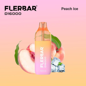 flerbar peach ice 10x16k pfirsich eis vape