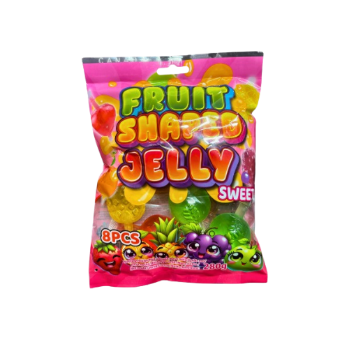 Fruit Shaped Jelly Bag Sweet 30x35g – Süße Fruchtjellys im Netzbeutel für Kinder und Theke