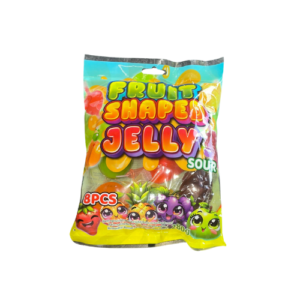 Fruit Shaped Jelly Bag Sour 30x35g – Saure Fruchtjellys im Beutel für Kinder & Verkauf