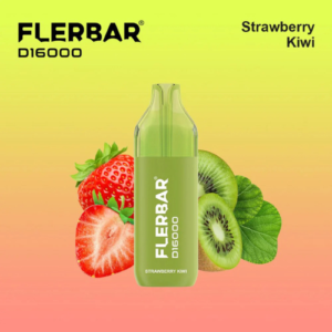 Flerbar Strawberry Kiwi 10x16K – Vape mit Erdbeer- und Kiwigeschmack für bis zu 16.000 Züge