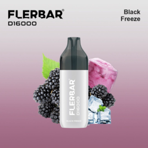 Flerbar Black Freeze 10x16K – Vape mit dunklen Beeren & Menthol