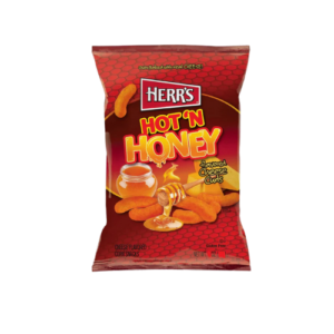 Herr’s Hot Honey 12x113g – Süß-scharfe Chips mit Honig und Chili aus den USA