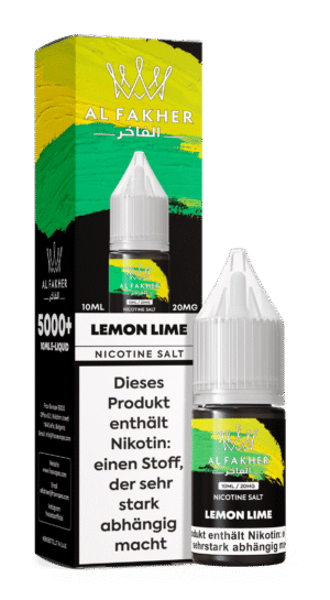al fakher liquid lemon lime zitrone limette dampfer liquid 10x10ml