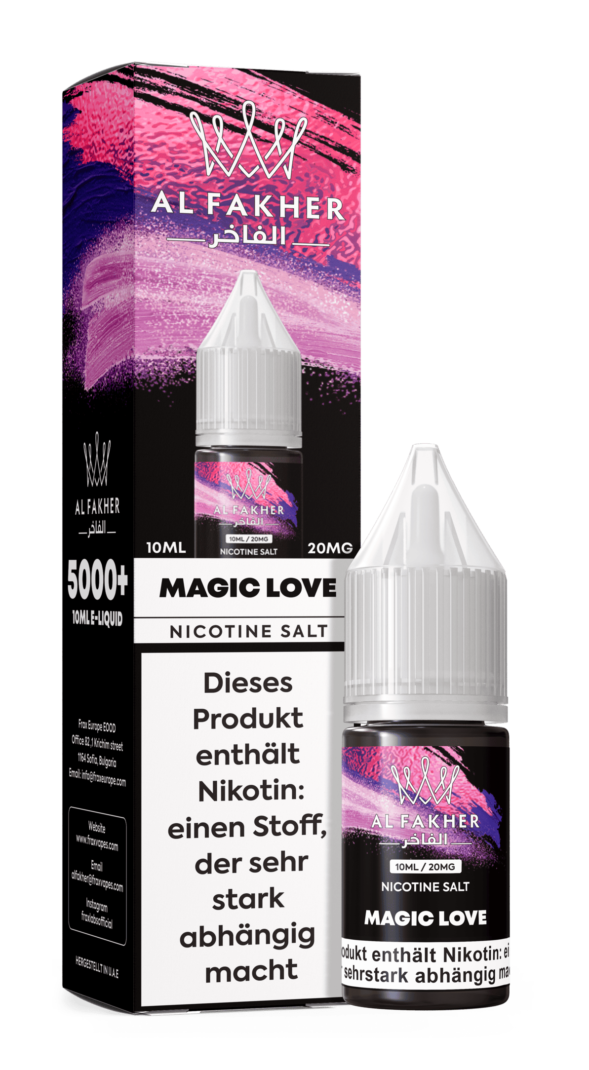 al fakher liquid magic love fruchtmix pfirsich beere dampfer liquid 10x10ml