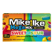 Mike and Ike Sweet or Sour 12x120g – Süße und saure Kaubonbons