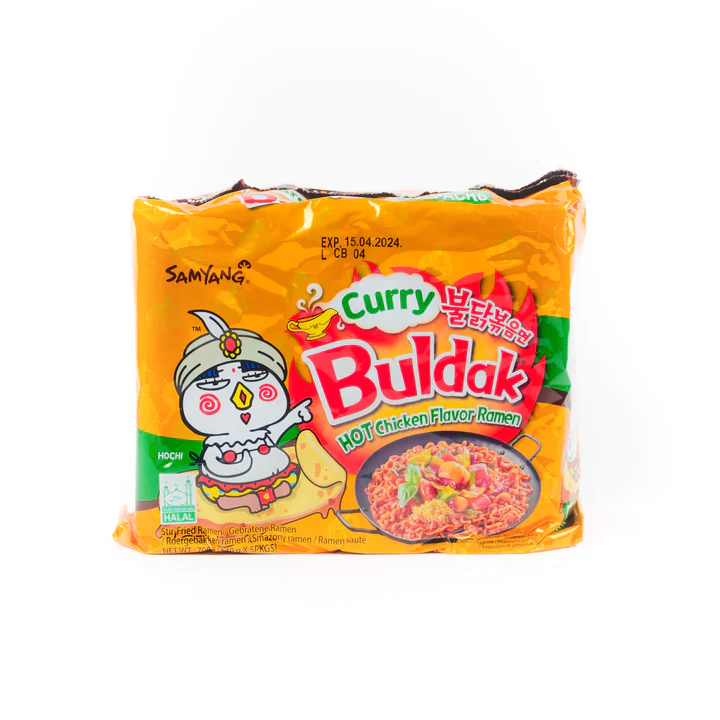 samyang buldak curry instant nudeln scharf curry geschmack