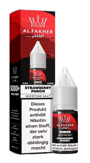 al fakher liquid strawberry punch erdbeere fruchtig dampfer liquid 10x10ml