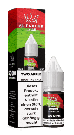 al fakher liquid two apple doppelapfel anis apfel dampfer liquid 10x10ml