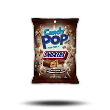 Candy Pop Popcorn Snickers 24x28g – Knuspriges Popcorn mit Schokolade