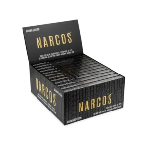 Narcos Brown Edition Long 32 Papers mit 32 Tipps